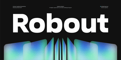 Robout Font Poster 1