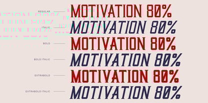 Quarters Font Poster 2