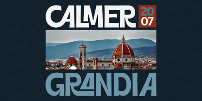 Black Rolmer Font Poster 2