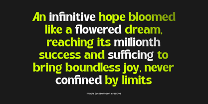 Black Rolmer Font Poster 3