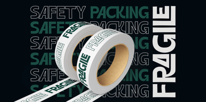 Black Rolmer Font Poster 11