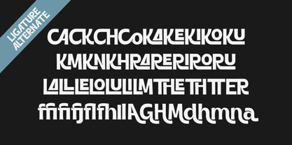 Black Rolmer Font Poster 9