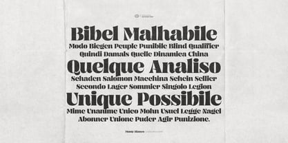 Monty Blanco Font Poster 5
