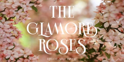 Glamore Roses Font Poster 1