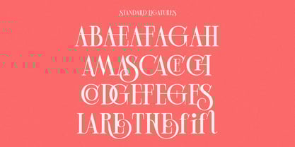 Glamore Roses Font Poster 8