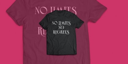 Glamore Roses Font Poster 5