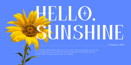 Sunfola Font Poster 6