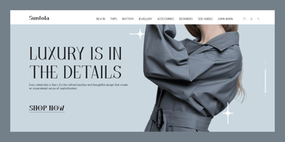 Sunfola Font Poster 7