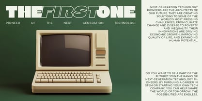 Trufter Font Poster 5