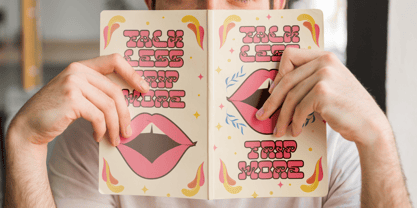 Neon Daze Font Poster 7