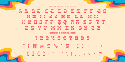 Neon Daze Font Poster 11