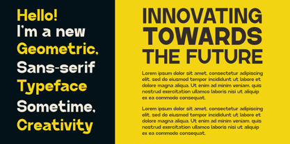 Beamon Font Poster 2