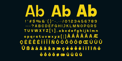 Beamon Font Poster 5
