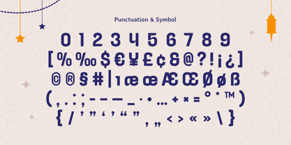 Halim Font Poster 11