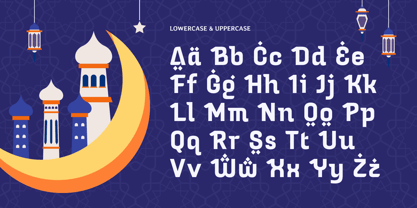 Halim Font Poster 10