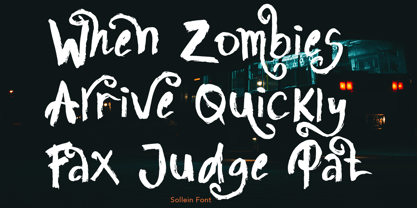 Sollein Font Poster 7