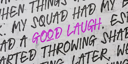 Cracker Stoned Font Poster 9