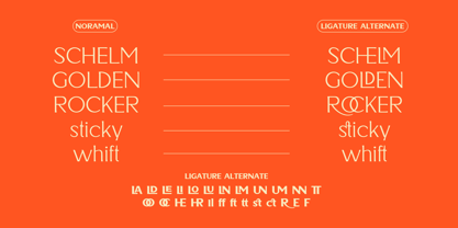 Hillgers Font Poster 9