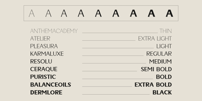 Hillgers Font Poster 2