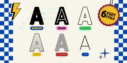 Fox Bison Font Poster 2