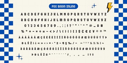 Fox Bison Font Poster 9