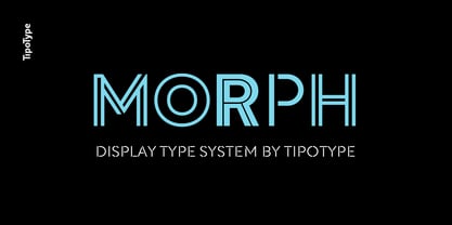 Morph Font Poster 1