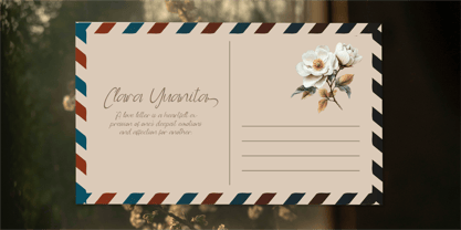 CF Zerellia Spring Font Poster 3