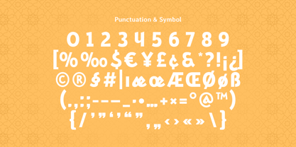 Arabic Fancy Font Poster 11