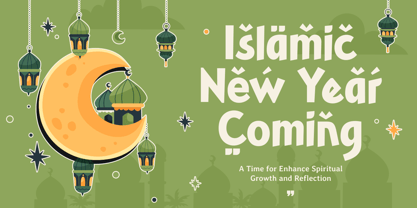 Arabic Fancy Font Poster 4