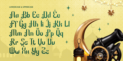 Midnight Ramadan Font Poster 10