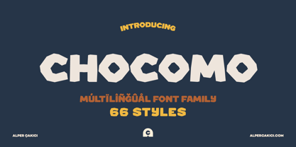Chocomo Font Poster 11