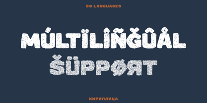 Chocomo Font Poster 3