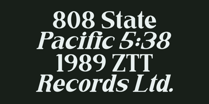 Mandore Font Poster 6