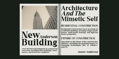 Mandore Font Poster 2