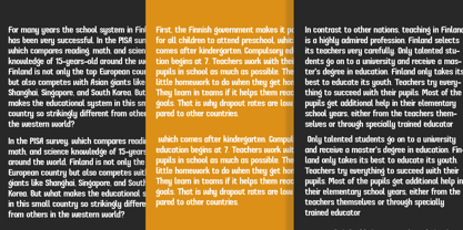 Wanguke Variable Font Poster 5