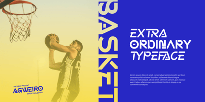 Agweiro Font Poster 4