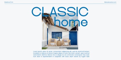 Modinova Font Poster 5