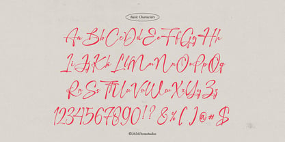 The Baethmy Font Poster 11