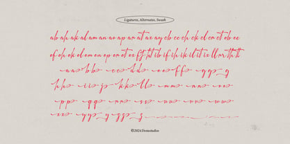 The Baethmy Font Poster 13