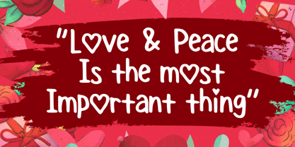 Lovely Handwriting Font Poster 3