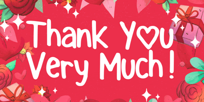Lovely Handwriting Font Poster 5