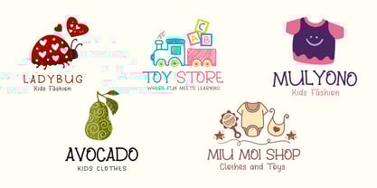 Jolly Scribbles Font Poster 2