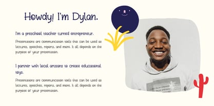 Jolly Scribbles Font Poster 3