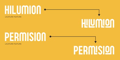 Hilumion Sans Font Poster 8
