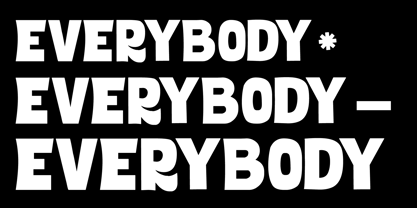 Stellar Twist Font Poster 3