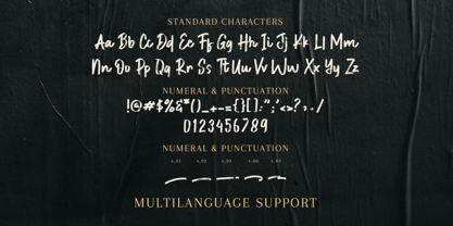 Hideline Font Poster 10