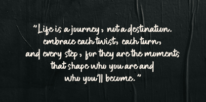 Hideline Font Poster 9