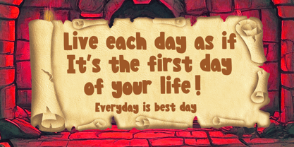 Rumble Party Font Poster 3