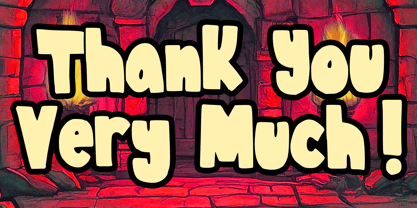 Rumble Party Font Poster 5