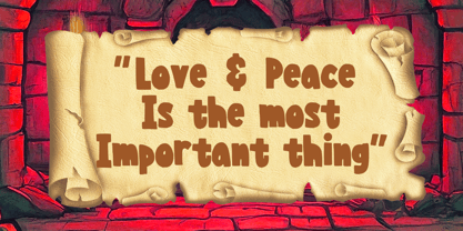 Rumble Party Font Poster 2